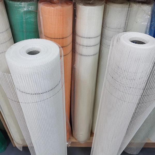 EIFS Exterior Wall Netting Fiberglass Cloth Mesh Breathable  For UV Protection