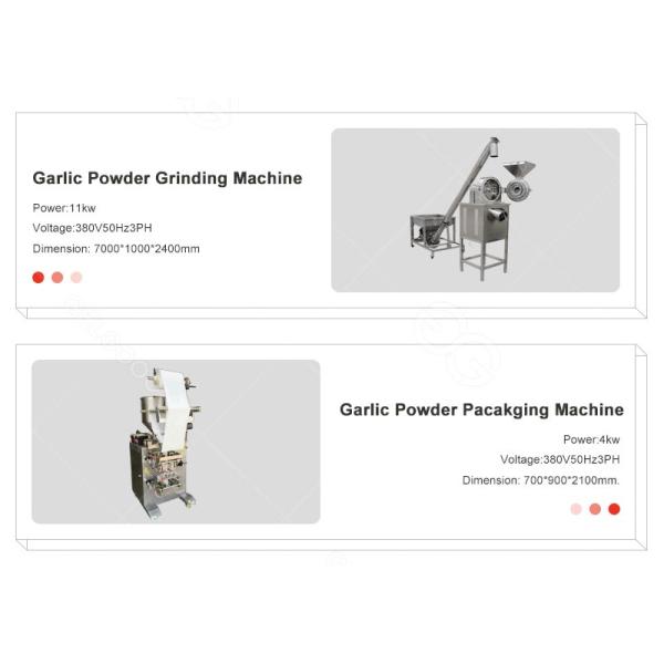 Industrial Garlic Production Line Garlic Powder Production Line