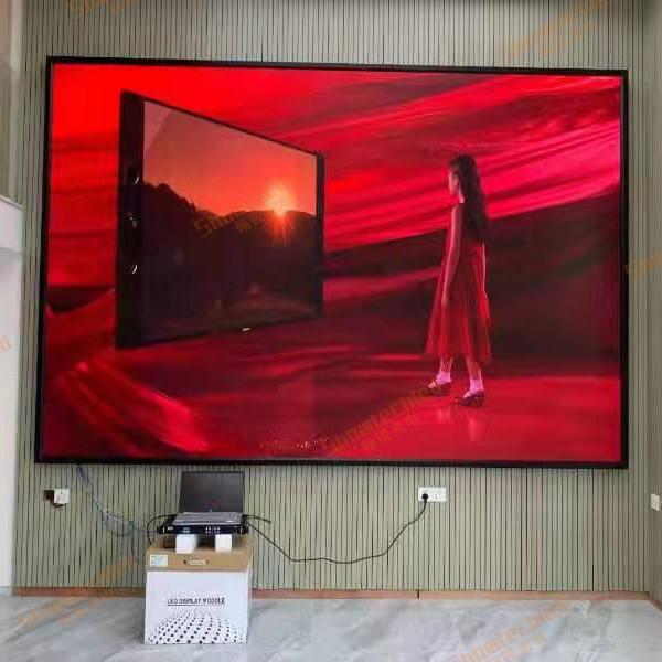 1.25mm UHD Indoor Fixed LED Display High Definition Video Wall Cob LED Screen 5.5kg