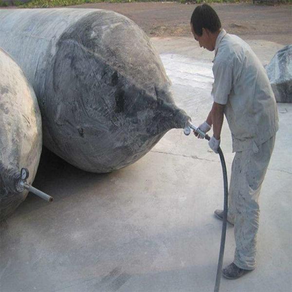 3.0M Airbag Launching Ship Eco Friendly Technology Underwater Salvage Lifting Airbag