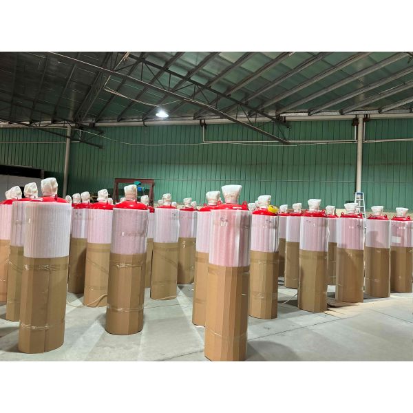 Enclosed Flooding HFC227ea Fire Extinguishing System Cylinder Without Pollution For Computer Room