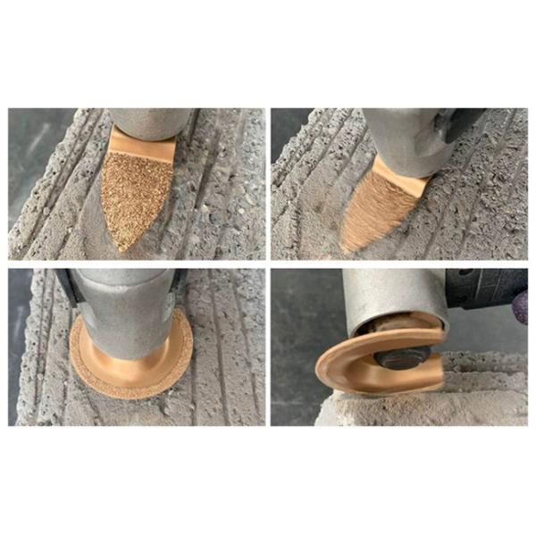 Лезвие 35mm до 88mm плитки пилы Deyi золотое осциллируя конкретное