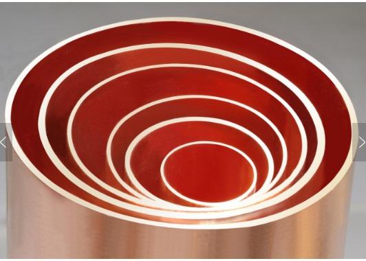 Copper Straight Tubes Air Conditioner Material Dia 8mm For Water Heater