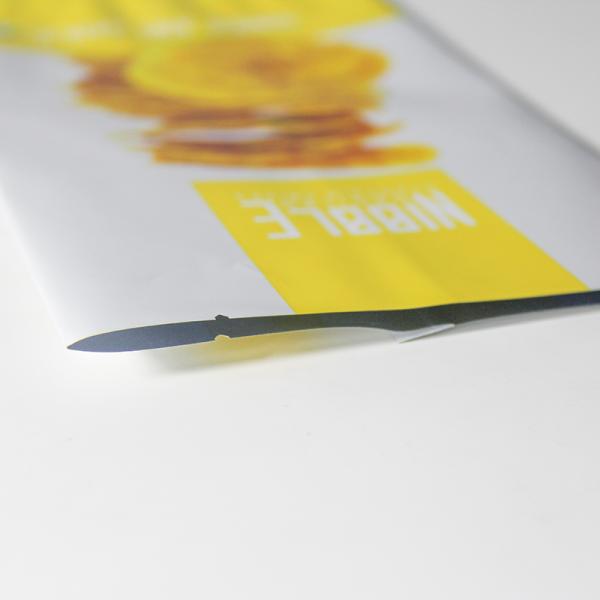 Plastic Back Seal Chips Snack Packaging Bags Heat Seal Pouch Moisture Proof