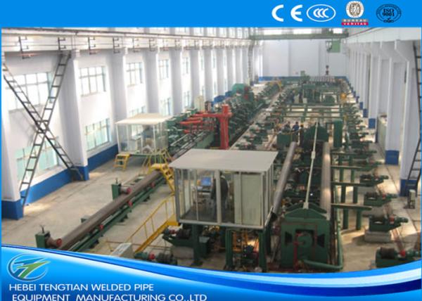 Hydrostatic Steel Pipe Manufacturing Machine 500KW HF Welding