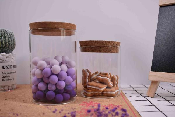 Tapered Shape Natural Cork Lids For Kitchen Sealing Glass Storage Jars