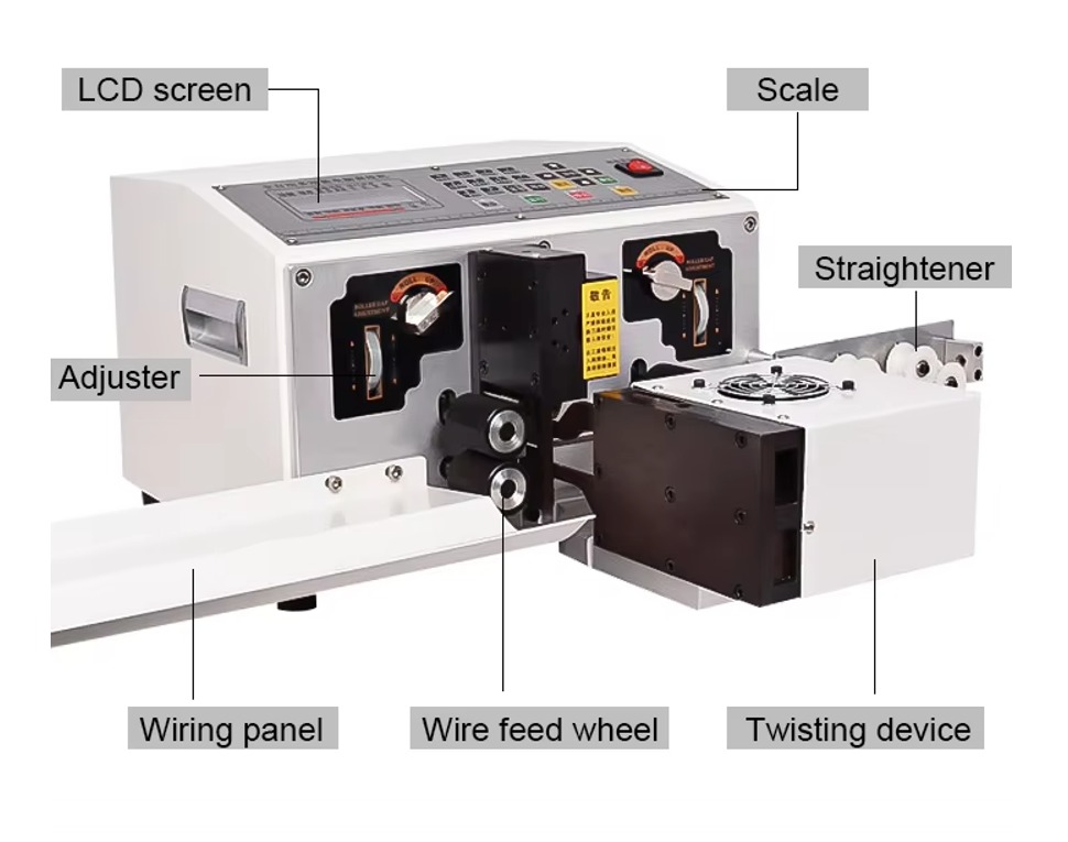 Automatic Wire Twisting and Stranding Machine for Twisted Pair Cable Production