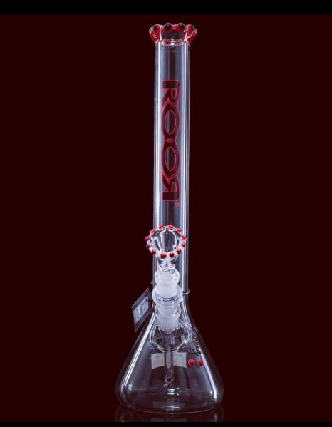 OEM Available 15 Inch 5mm Borosilicate Glass Bongs Shisha Beaker