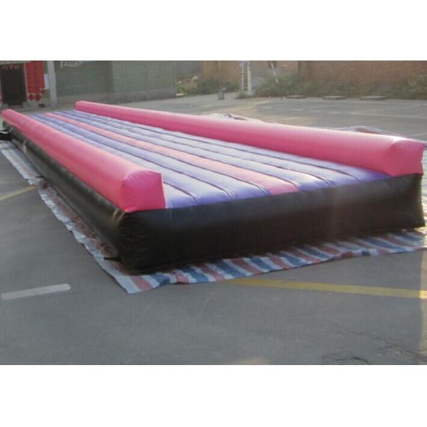 Impermeabilice la pista inflable de la caída del aire del PVC de 0.6m m/de 0.9m m para las animadoras