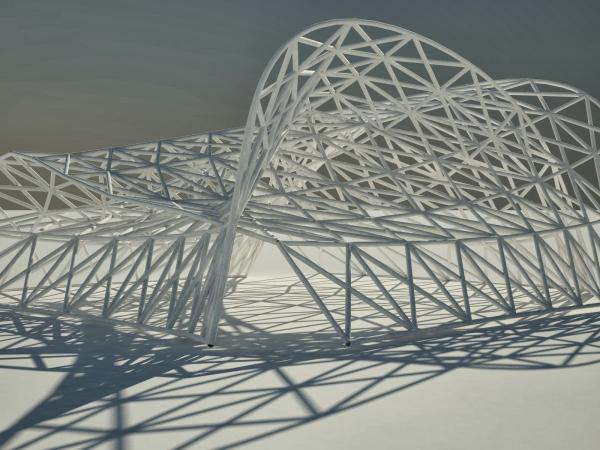 Construções pré-fabricadas de estruturas de aço para a concepção e construção de armazéns