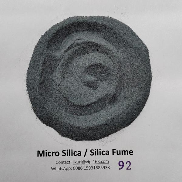 densified silica fume micro silica fly ash 92% for cement and concrete mixture