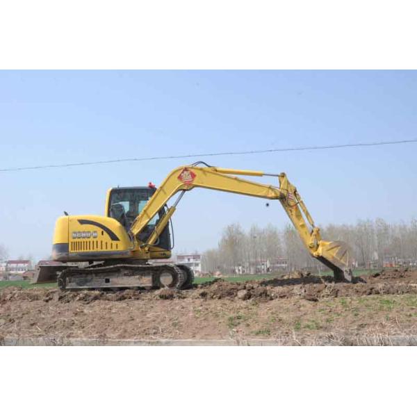Compact Excavator Rental for Highway / Agricultural Land / Road Construction
