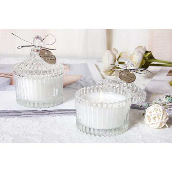 Роскошный стеклянный шатер держателя для свечи цилиндра формирует аттестацию CE SGS