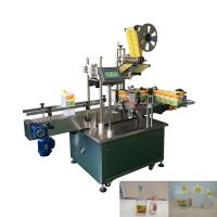 Máquina de etiquetado automática de la botella 1000BPH-3000BPH para la etiqueta engomada superior y lateral