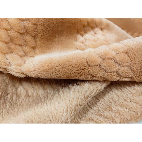 Tela de moda 320 G/M 150D del paño grueso y suave de la franela del telar jacquar para la ropa de noche