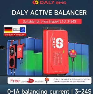 Advanced Daly BMS: 200A Charge Discharge for 8s-17s Batteries