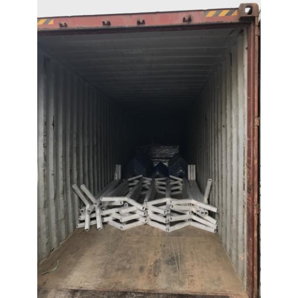 ПВХ покрытый оцинкованный ограждение против восхождения высокая безопасность для аэропорта