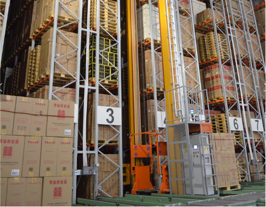 Intelligent Warehouse Automated Storage and Retrieval ASRS System