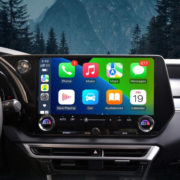 Carlinkit Android 13 Carplay sem fio Ai Box Quad Core Cortex A7 CPU