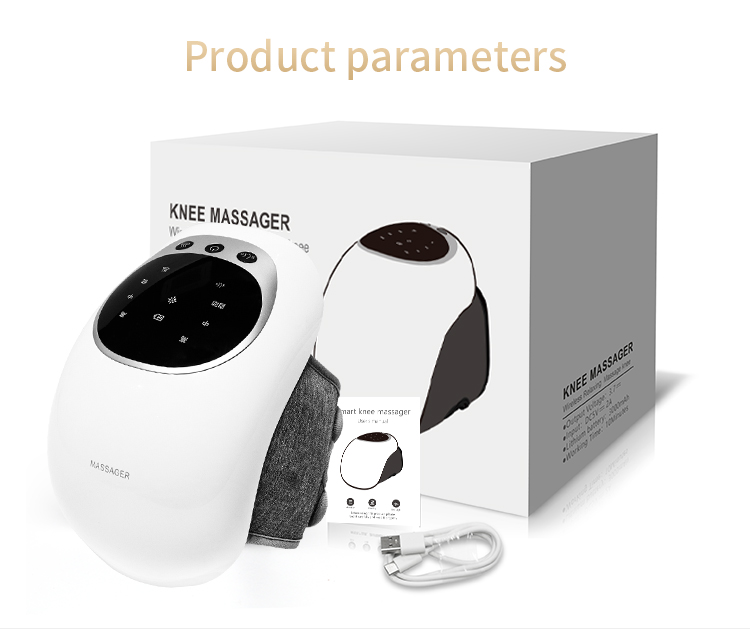 Masajeador De Rodilla Rechargeable Heat Laser Brace air Compression Electric Knee Massager
