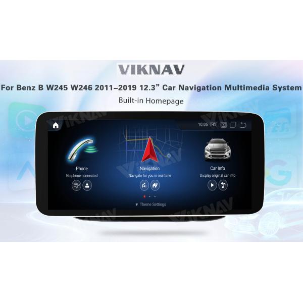 Viknav Android Car Radio Для Mercedes Benz B Class W245 W246 2011-2019 12.3 дюймовый стереоплеер GPS навигация (NTG4.5)