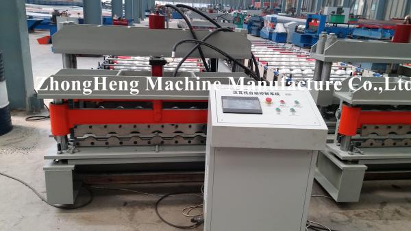 North America Popular Galvanized Steel Double Layer Roof Sheet Cold Roll Forming Machine