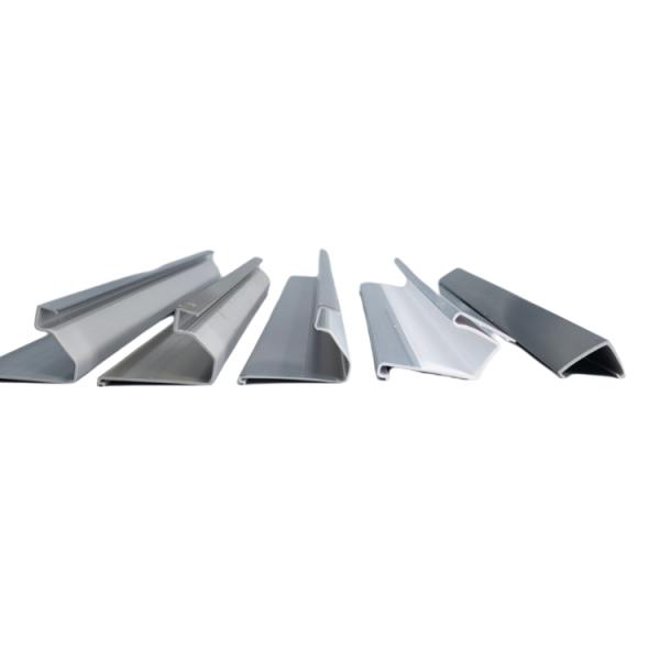 PP Perfiles de plástico ABS Extrusión de piezas de plástico de PVC Moldura de extrusión