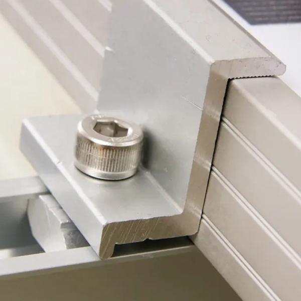 Lightweight Photovoltaic End Clamp Solar Panel Anticorrosive