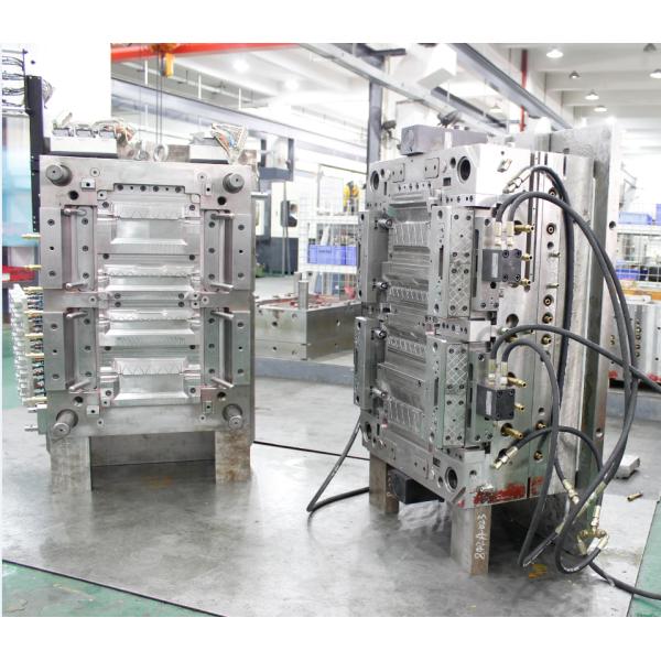 Cavities 2+2 Plastic Molding Tools 2 Color Automotive HVAC Flap