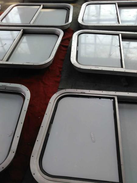 Sliding Marine Windows Aluminum Alloy Stainless Steel