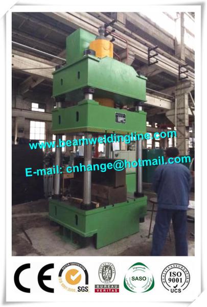Four Column Hydraulic Pressing Machine , Hydraulic Press Brake Machine For Sheet