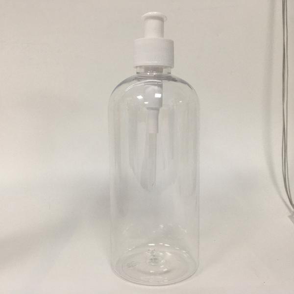 PETG Pump Bottle 20/410 Spec for Cosmetics Shampoo - Customizable Logo Design