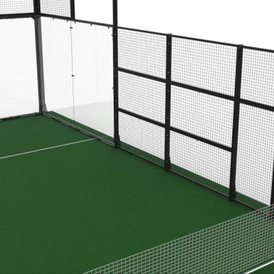 Green Padel Tennis Fácil de instalar para entusiastas de esportes