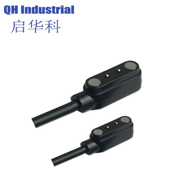 2Pin 4.0mm Non-Standard Smartphone Double Head Pin Cap Pogo Pin Magnetic Pogo Pin Charger Connector