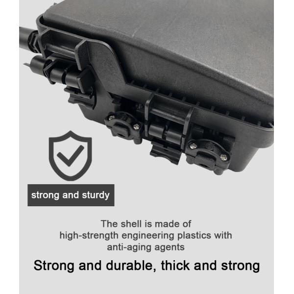 Быстрый соедините стену портов закрытия FTTH 16 соединения оптического волокна устанавливая держащ SC поляка