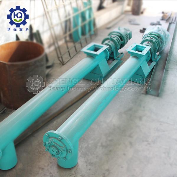 Carbon Steel 112 Rpm 160mm Fertilizer Conveyor Screw Fertilizer Conveyors