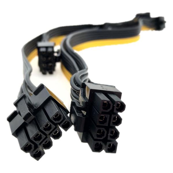 30cm  8 pin gpu graphics card power cable 600V voltage