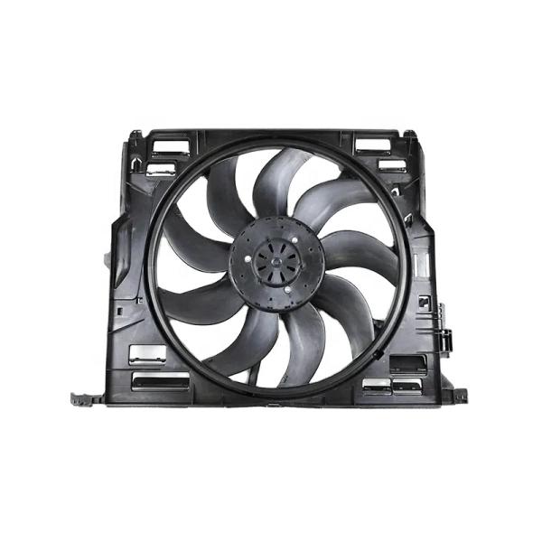 BMW 5 Series F18 2011-2019 600W Black Radiator Cooling Fan OE 17418642162 17418642161