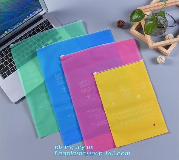reusable premium quality slider zipper cosmetic toothbrush pvc bags, k bag slider bag for swimming cap packaging
