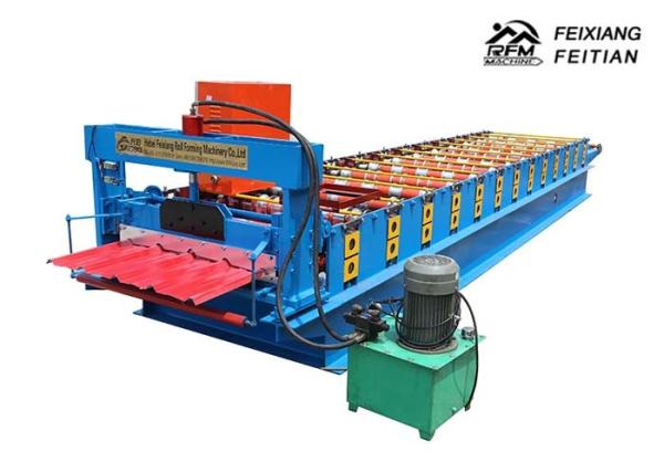 840 IBR Making Machine / Colour Coated Roofing Sheets Machinery For Roof Panel Material