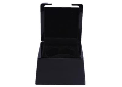 Custom Made Fashional Wooden Watch Box Black Recyclable For Presentation Gift