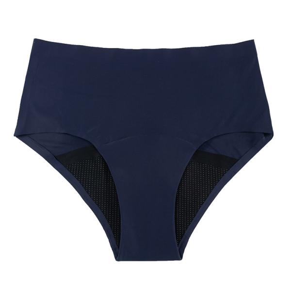 Leakproof High Waist Period Panties For Teens Seamless Menstrual Panties 4 Layers 6 Colors