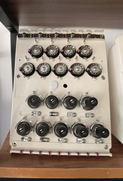 Rectangle / Round Embroidery Machine Accessories Head Tension Base