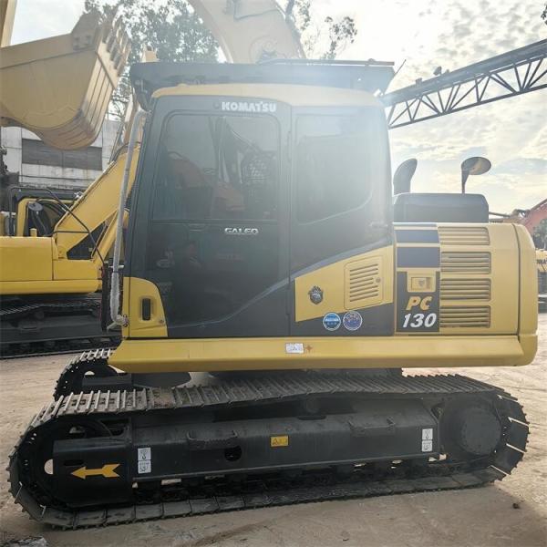 PC130-7 Second Hand Komatsu Excavators Used 13 Ton Excavator 66KW Power