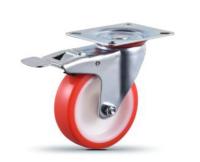 Roue à roulettes en PU industriel