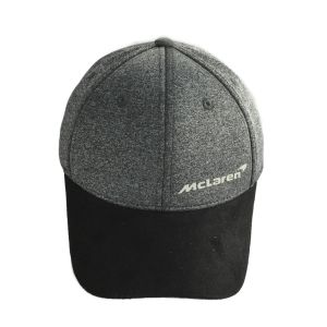 Reflective Printing Racing Baseball Caps Multi Panels Wool Blend  Material