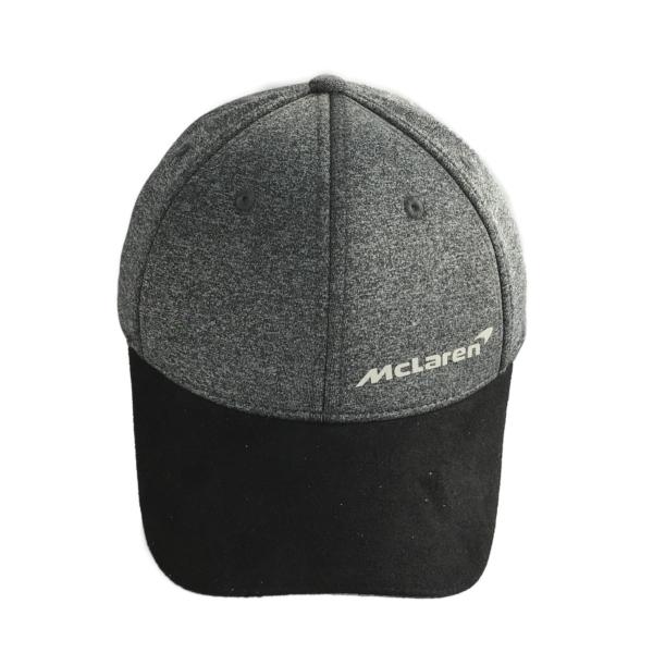 Impresión reflectante de carreras de béisbol gorras multi paneles material de mezcla de lana