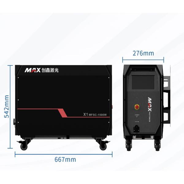 Applicable Material Metal 2022 Air Cooling Type Handheld Laser Welding Machine MAX X1 1500W with Online Support