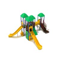 OEM Parque temático aquático Equipamento de brinquedos Slide de plástico duro alto para escadas