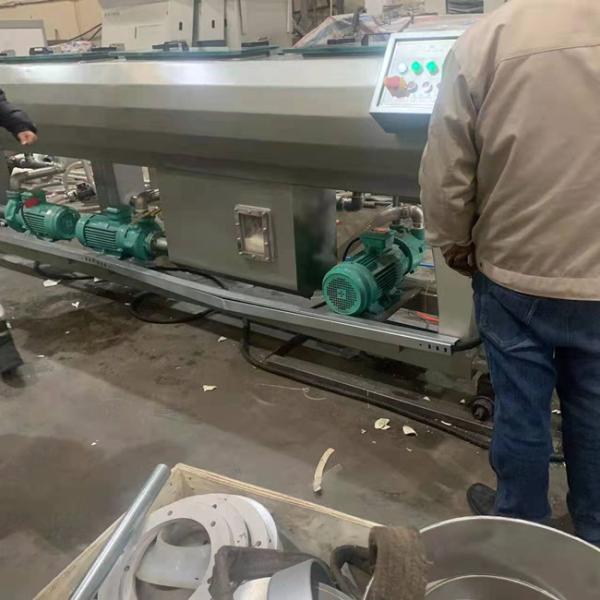 50kg/H PVC Tube Machine 65mm Screw Diameter Planetary Cutting Type